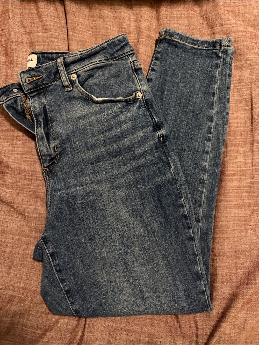 Sonoma Blue High-Rise Women's Jeans - Slim Tapered